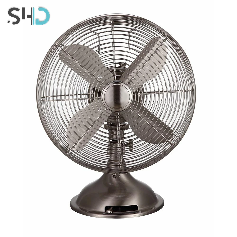 30cm 12 Inch Full Metal Silent Retro Classical Desk Fan Buy All Metal Fan