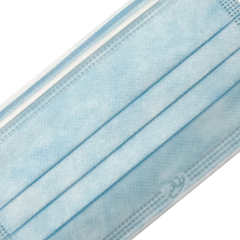 OEM ASTM F2100 Level 2 Earloop Facemask Hospital Protective Wholesale Price 510K Surgical Medical Disposable Face Mask