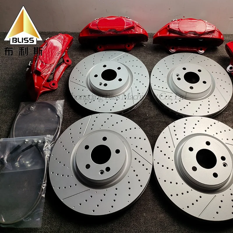 修正されたブレーキキャリパー4ポート古いA45AMG4レーシング