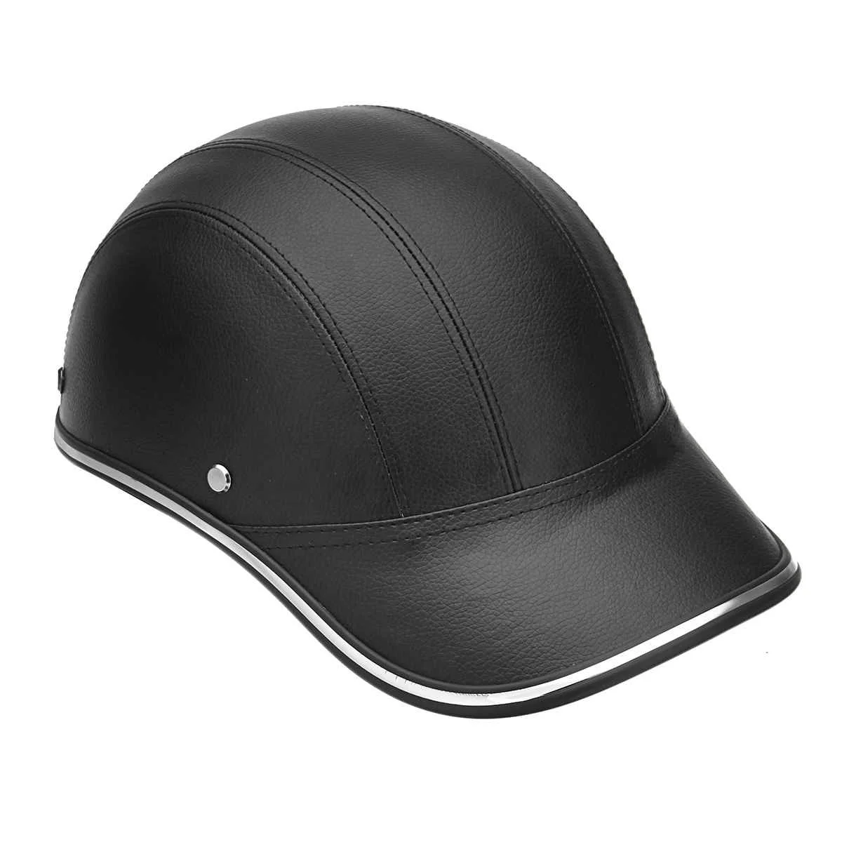 Generic Baseball Cap Style Motorcycle Half Helmet Safety Hat Half