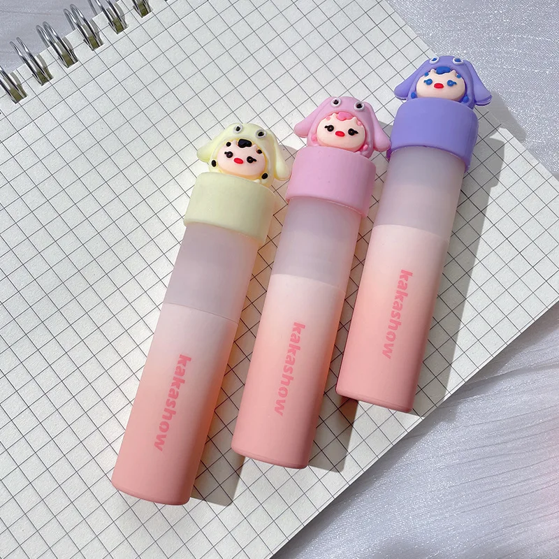 KAKASHOW Makeup 5 Colors Custom Logo Long Lasting Cosmetics New Launch Cute Liquid Lipgoss