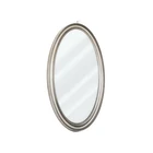 Oval Mirror Silver Oval Custom Fancy Oval Valley Plastic Mirror Brushed Silver Wall Mirror