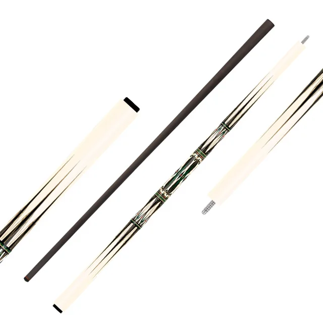 Cang Cui No.110 Billiard Cues High Quality 1/2 Length 12.4mm/12.9mm Carbon Fiber Pool Cues with Stainless Steel Joint