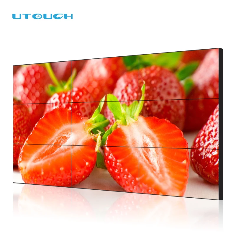 65 дюймов 1920*1080 Разрешение сенсорный экран ЖК-дисплея рекламы видеостена bf видео плеер