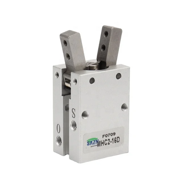 MHC2 180 Degree Clamping Scaffold Parallel Angular Pneumatic Air Gripper Finger Cylinder