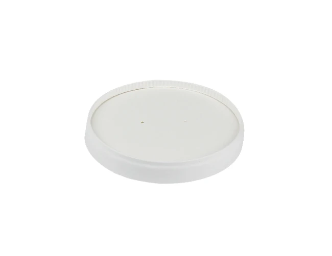 Sowinpak Food Grade Stackable Paper Lid for Paper Bowl Ice Cream Cup Soup Container details