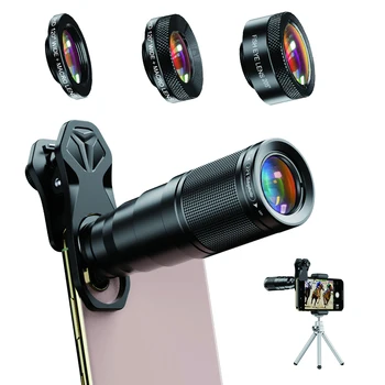 New Universal 22X Optical Zoom telescope lens clip on external camera lens for smartphone