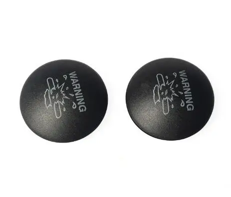 RF Security Ink Hard Tag 8.2MHz Security Alarming Ink Tags Retail Clothes Shop 55mm Black Round Ink Tag Security Dressing IT002