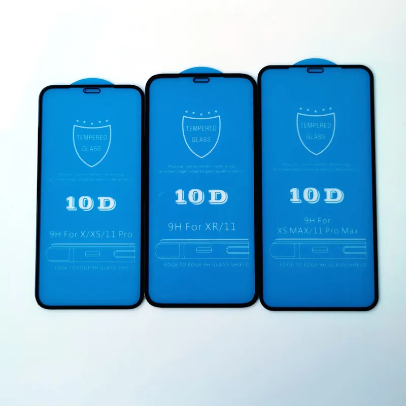 Новинка 2019 года лидер продаж 10D HD защита для мобильного телефона из закаленного стекла Защита экрана iPhone 11 Pro