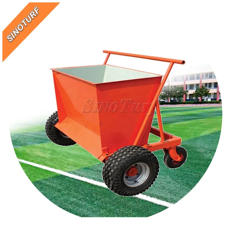 Soccer Football Field Rubber Granule and Sand Infill Machine for Artificial Grass Pasto Sintetico