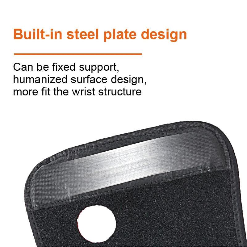 LOKI пользовательская поддержка запястья со стальной пластиной ортопедический протектор запястья
