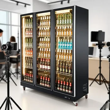 Factory Direct Sales Commercial Convenience Store Refrigerator Supermarket Showcase Food / Cold Drink Display Refrigerator