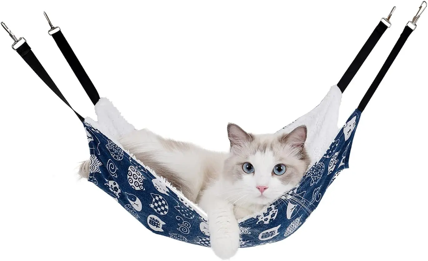 Wholesale Summer Winter 2 Sides Cat Hanging Pet Bed With Adjustable