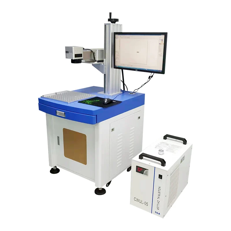 UV cabinet laser marking machine 3w 5w