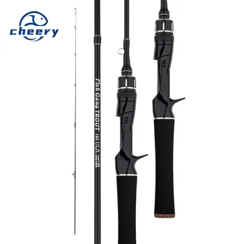 New Design Cross Carbon Fiber 1.5m 1.68m 1.8m 1.98m Fishing Ultra Light Spinning Casting Fishing Rod – Rod – view 2