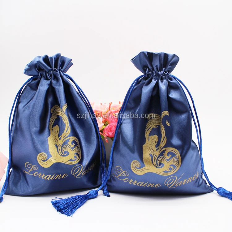 Сумочка для обуви на заказ, подарочные пакеты для упаковки пыли, большие атласные сумки на шнурке