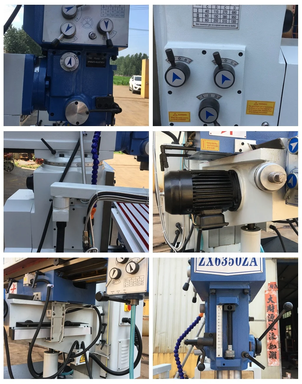 Вертикальный Универсальный револьверный фрезерный станок с переменной скоростью