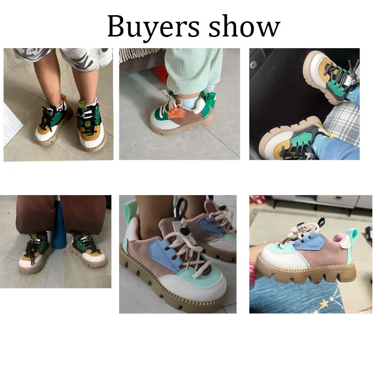 卸売ファッション新しい子供のスポーツシューズ男の子スプライシングカジュアルシューズ女の子シングルマフィンソール在庫子供スニーカー靴