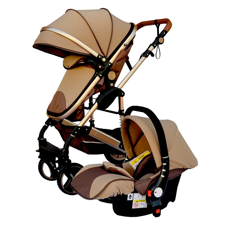 3in1 Baby Strollers Luxury Baby Stroller Pram in Travel System Baby  Stroller
