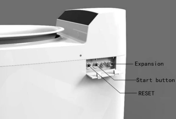 JP heater ABS Material Waterless Intelligent Sensing Toilet Waterless Smart Toilet JP heater STP Waterless Packaged Toilet  