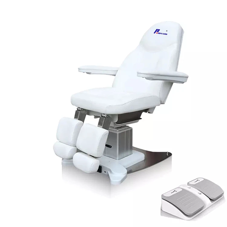 Multi Functional All Electric Pu Leather Medical Facial Spa Massage Chair