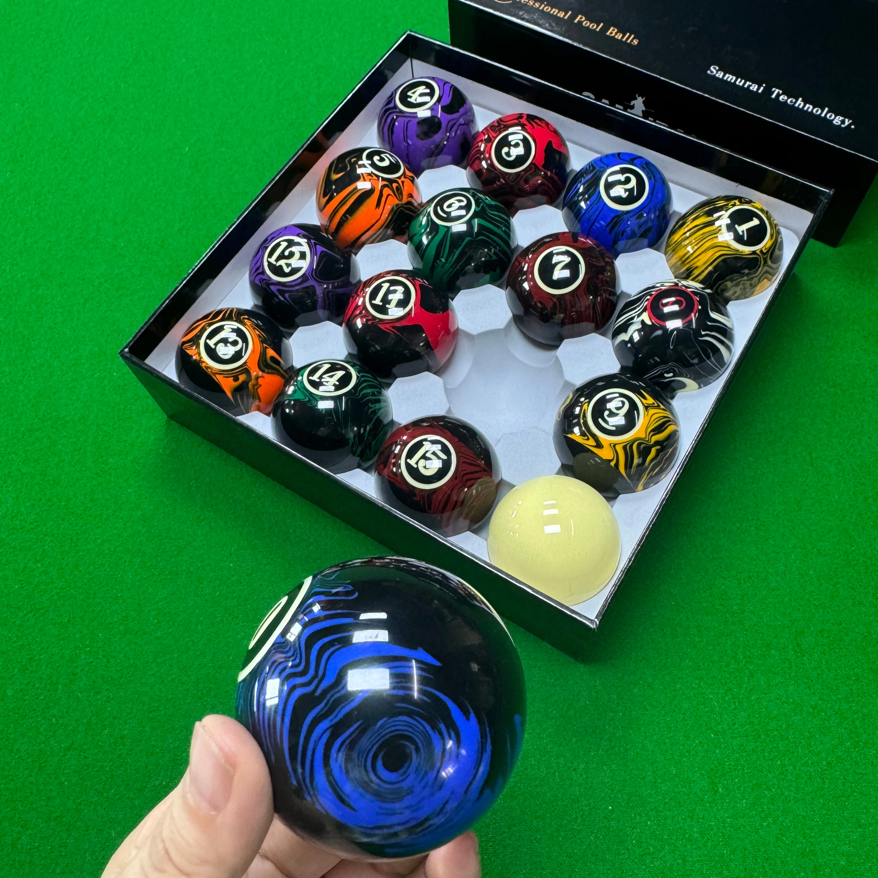 Juego De Bolas De Billar Japer Bees Bolas De Billar Marmo... | Cuotas