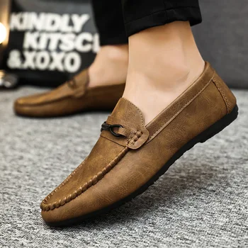 Mocassins Slip-on Pour Hommes - En Maille Respirante - Semelle Confortable - Légers Et Décontractés