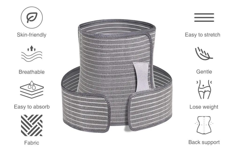 Bambus 2 in 1 postpartale Bauch band fr Schwangere Schwangerschaft Rckens  ch merzen Linderung Becken untersttzung C Abschnitt Wiederherstellung  Taille Binder