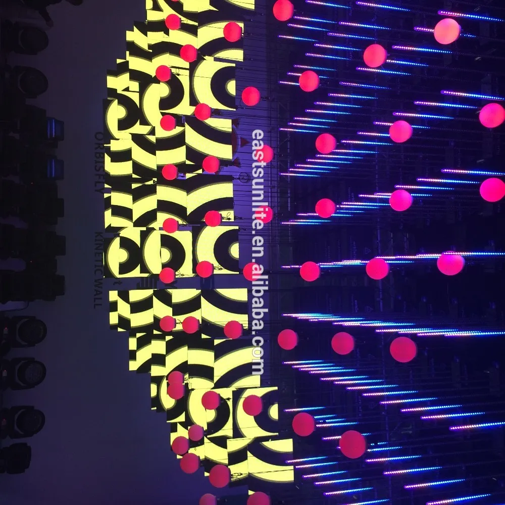 Orbisfly Kinetic Display Dynamic Led Screen Programmable Led Commercial Advertising Display