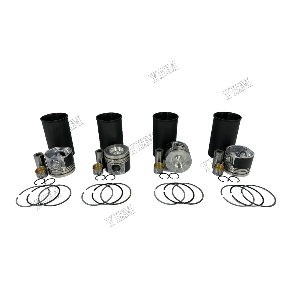 Cylinder Liner Kit 8-98215307-0 Fit for Isuzu 4HK1 Engine 4