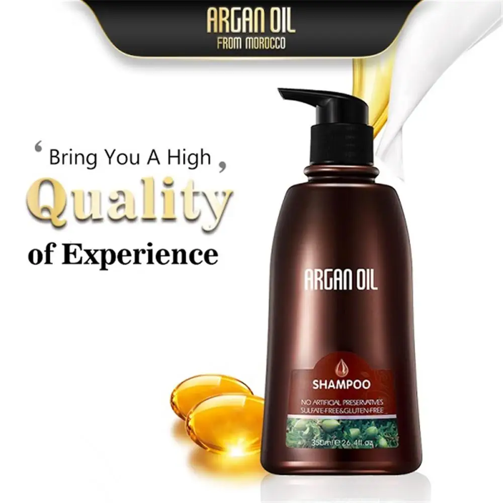 Private Label hair treatment Morocco Manufacturer Argan Oil Hair Shampoo