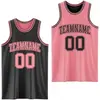 Black and Medium Pink