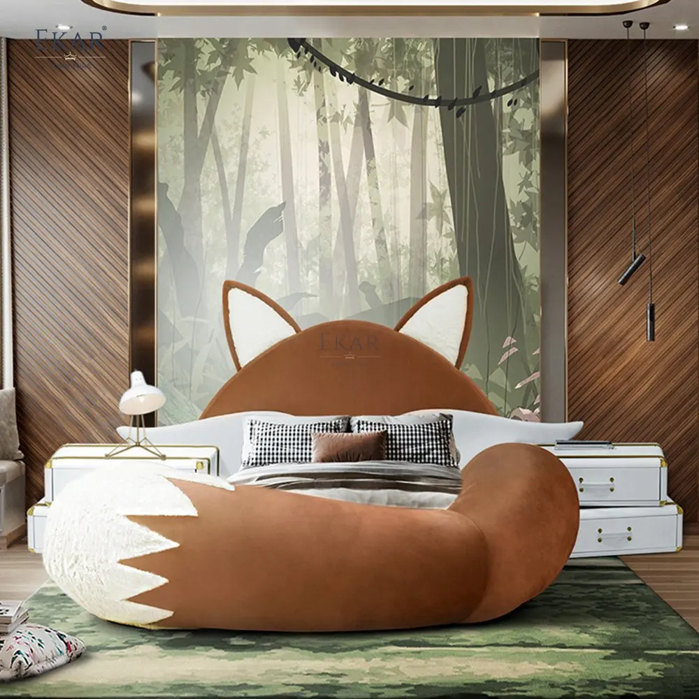 Fox-Shaped Bed Frame: A Whimsical Addition to Your Bedroom supplier