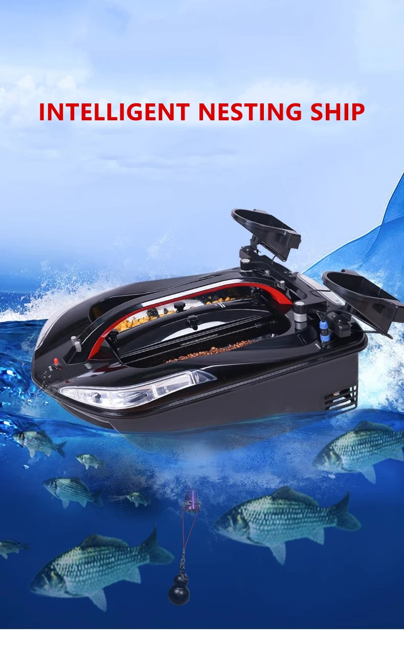Jetsahrk Fish Finder Bait Boat Carp Fishing Fishing Bait Boat With Fish