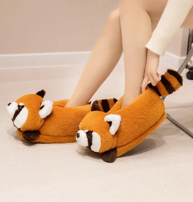 Chique Cute Wild Animal Slippers Funny Warm House Shoes