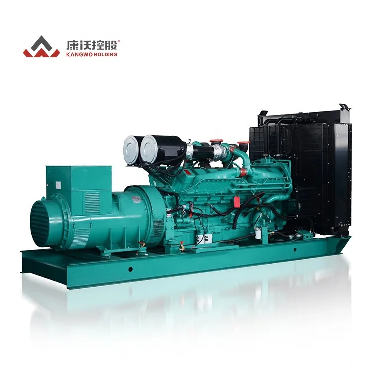 Silent Open Type 220/380V 50/60HZ Water-cooled Natural Gas Genset