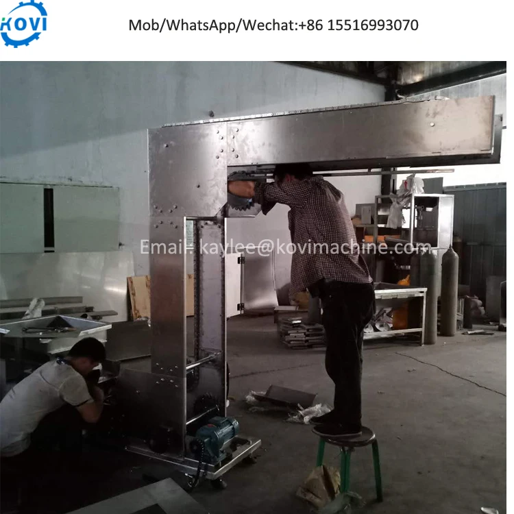 ベータ様 産業用自動Zホッパーコンベアカスタマイズ304 SUS垂直Zタイプ