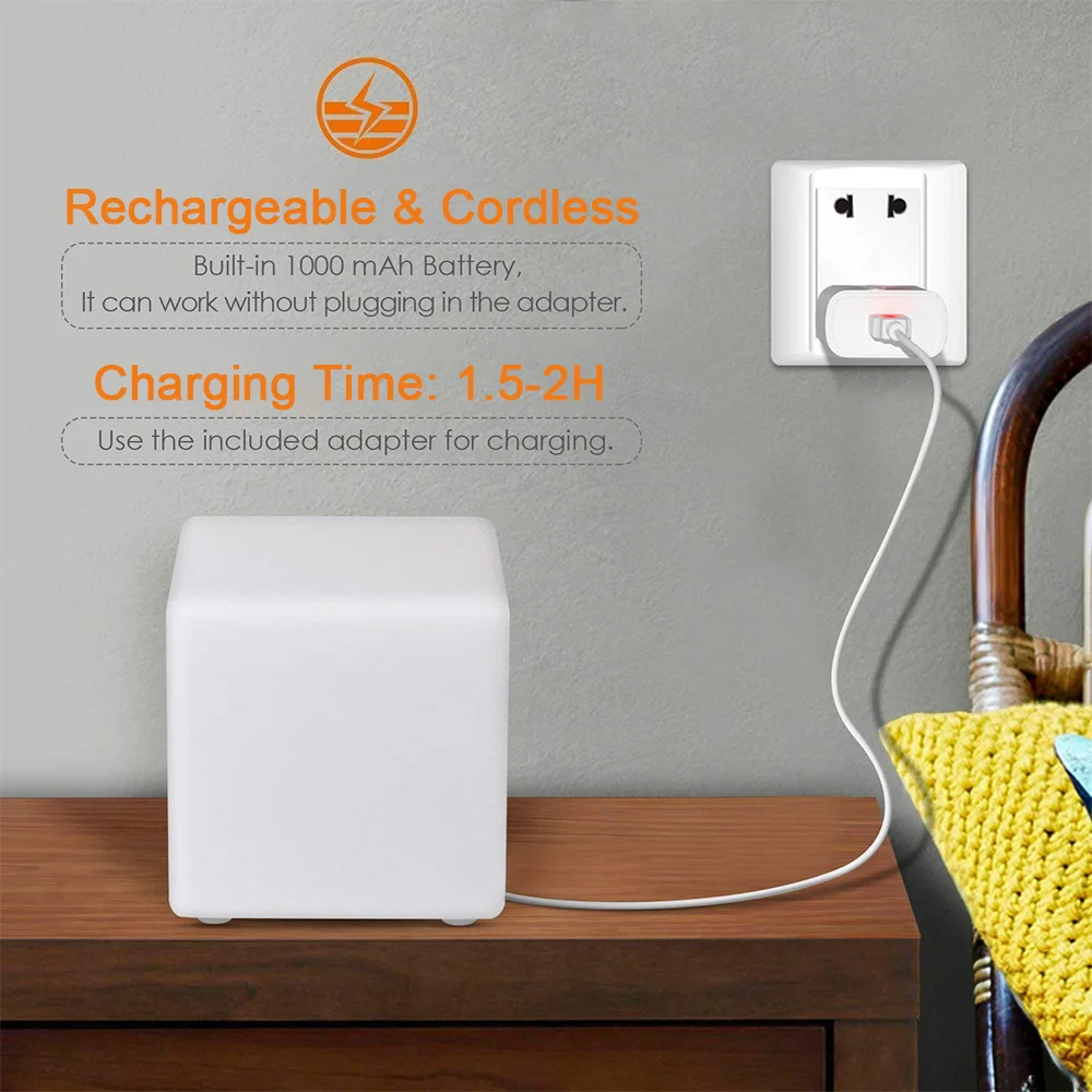 59 inch led glowing cube square stool ip65 outdoor waterproof cube light led remote controlled cube-14