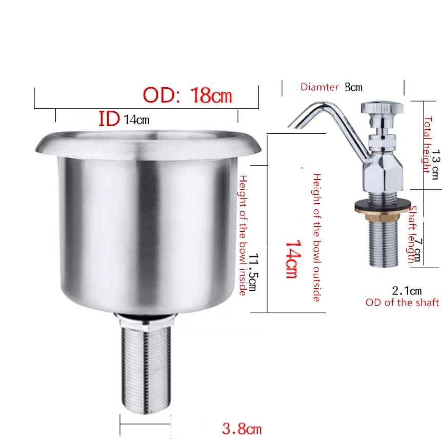 6" Faucet #1189 Dipperwell 