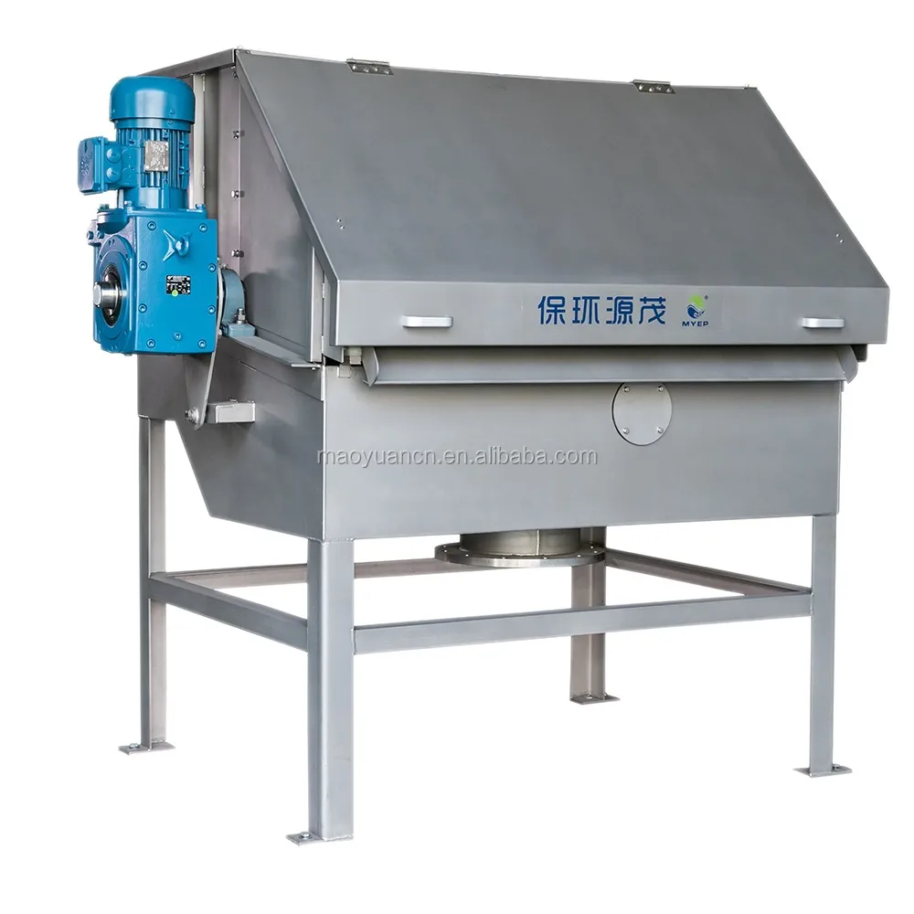 Rotary Drum Filter Rotating Fine Bar Mesh Screen for Wastewater Treatment Plant