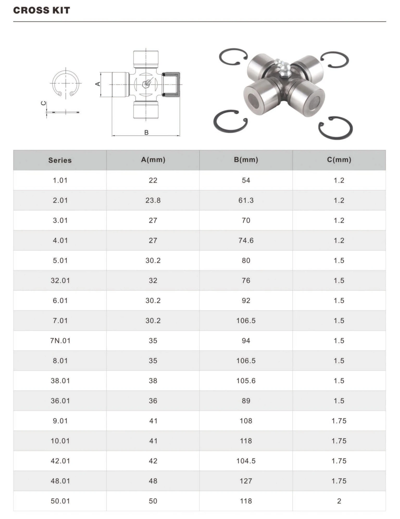 Rotavator PTO Shaft with Shear Bolt Torque Limiter 38*105.6