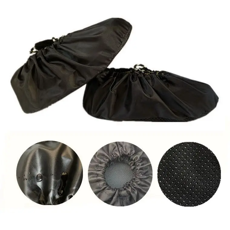 Wholesale Printed Reusable Washable Waterproof Anti Slip Shoe Cover