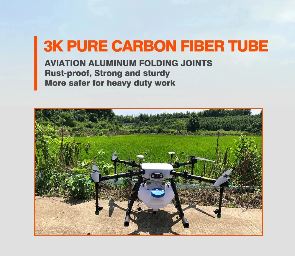 factory direct 4-axis 16L drones with 4k camera and gps long range agriculture drone sprayer supplier