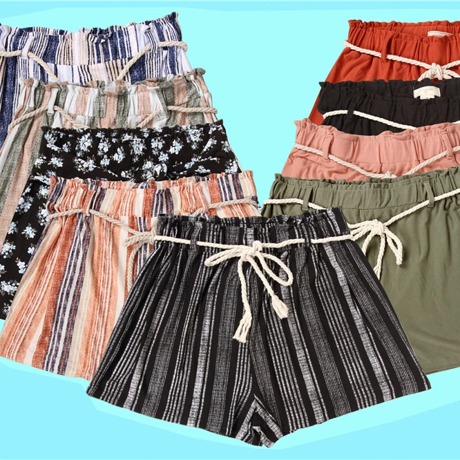 Pantalones Cortos Informales Con Cinturón Para Mujer,10  Colores,Promoción,Inventario Barato De China - Buy Mujer Pantalones Cortos,Damas  Pantalones Cortos De Verano,Pantalones Cortos Para Mujer Product on  Alibaba.com