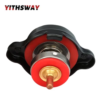 CLISPEED Couvercle Radiateur Avec Jauge Température - Accessoire Voiture Thermomètre Installation Facile