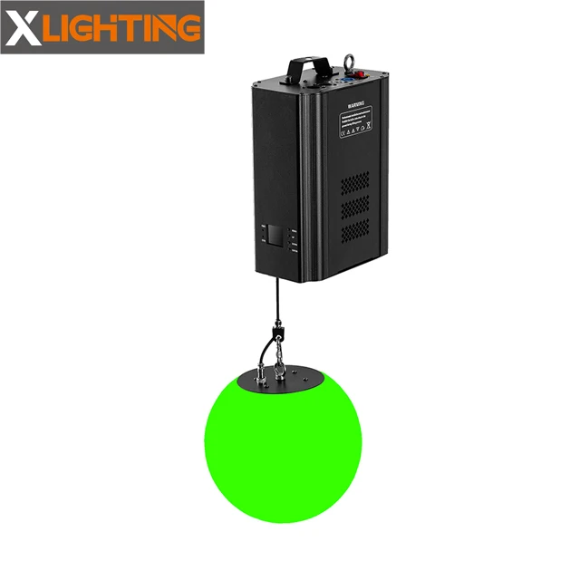 Xlighting Kinetic Lighting Dmx Control Winch and Kinetic Lights System RGBW Led Disco Ball