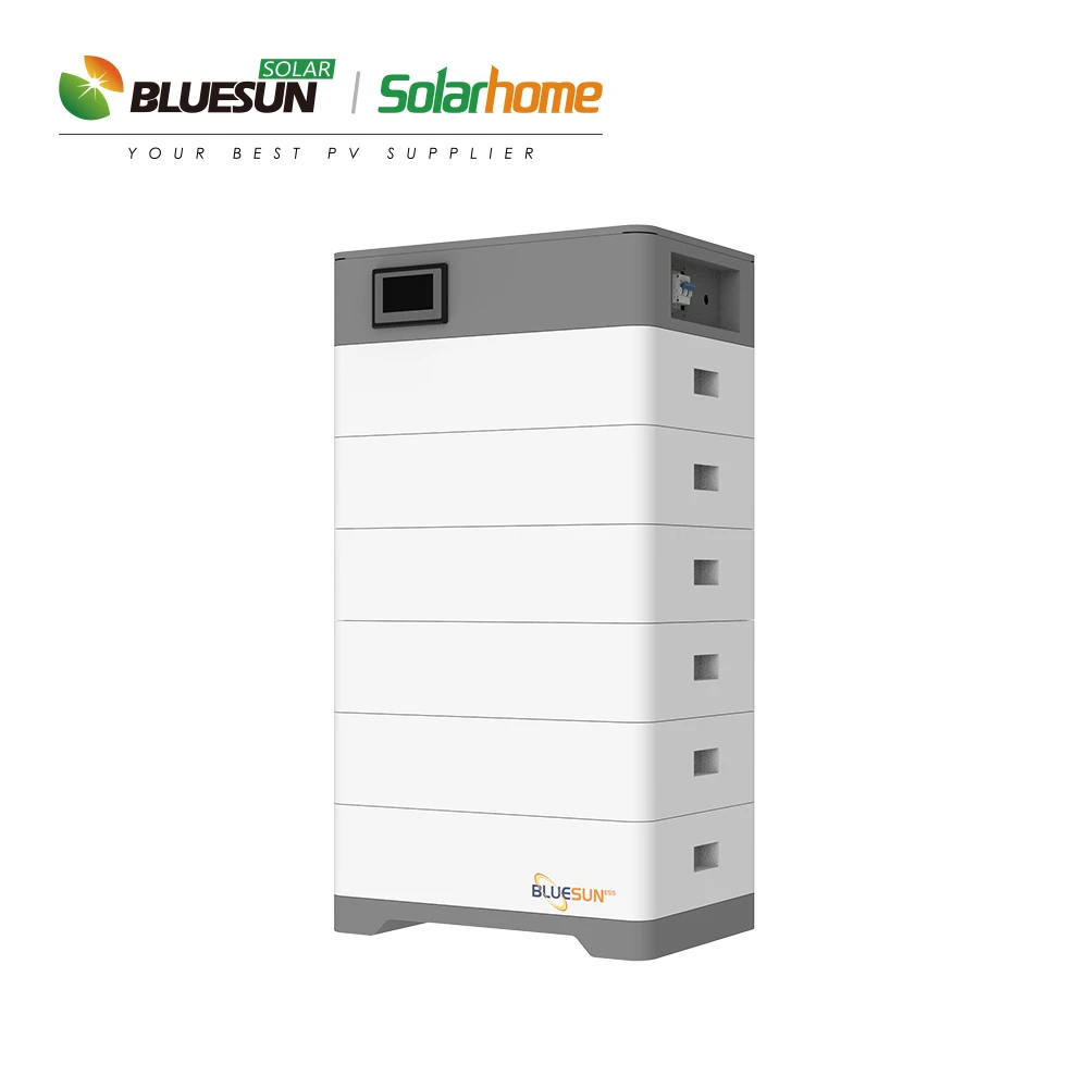 BLUESUN Stack Battery Solar Systems 48V 156V Lithium Batteries 25kWh Battery Solar System for House