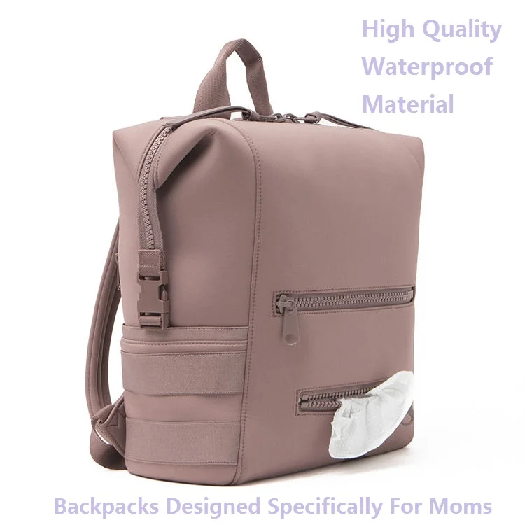 Diaper Backpack Baby Carrier Bags With Baby Changing Pad Fashion Large