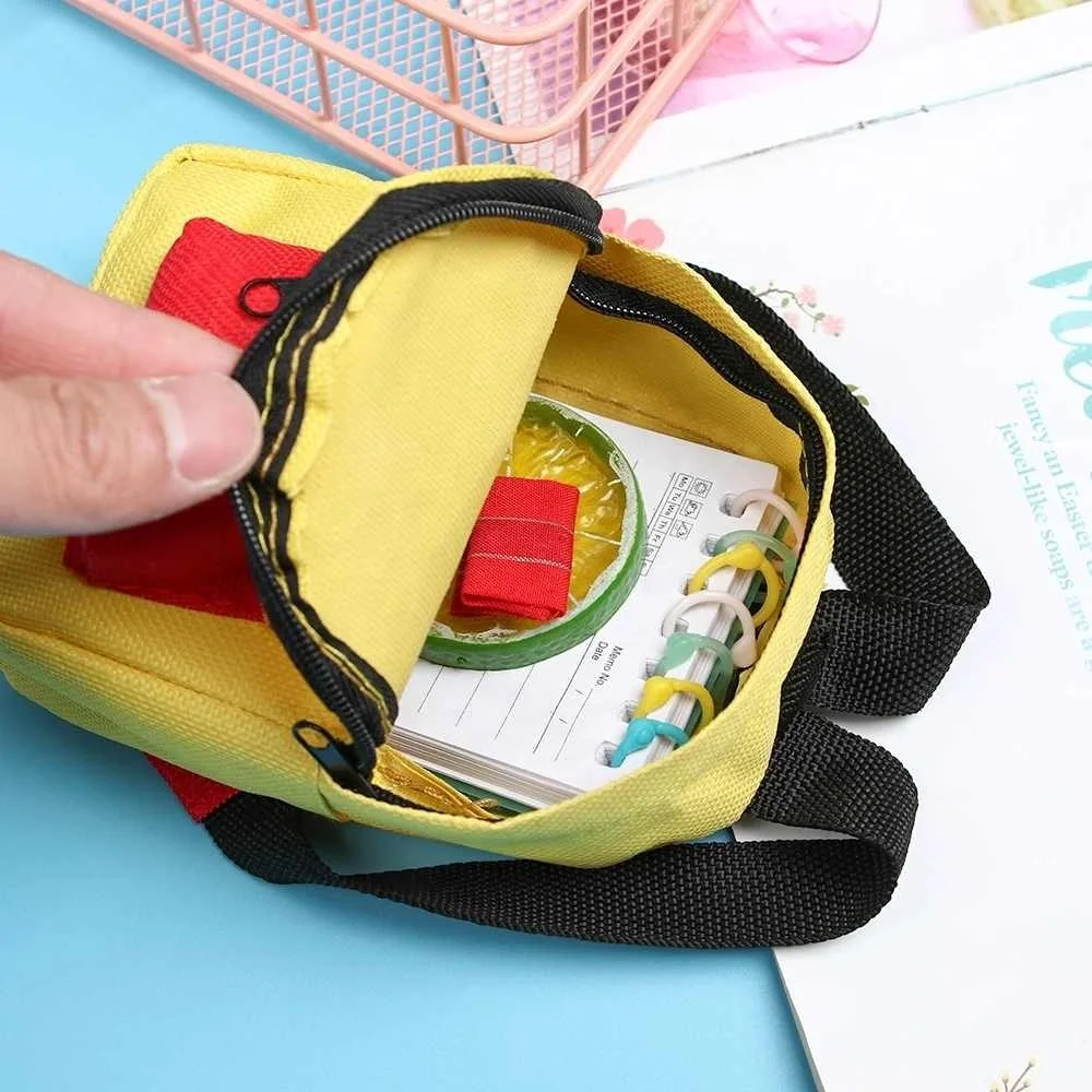 
 Из мультфильма «Холодное сердце», 1 шт., мини куклы рюкзак двойной плечевой ремень сумка с замком подходит 18 дюймов/43 см для ухода за ребенком для мам кукла красочный школьный Игрушки Аксессуары  