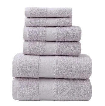 100% Cotton Bath Towel Adult Soft Absorbent Towels Bathroom Sets For Home or Hotel